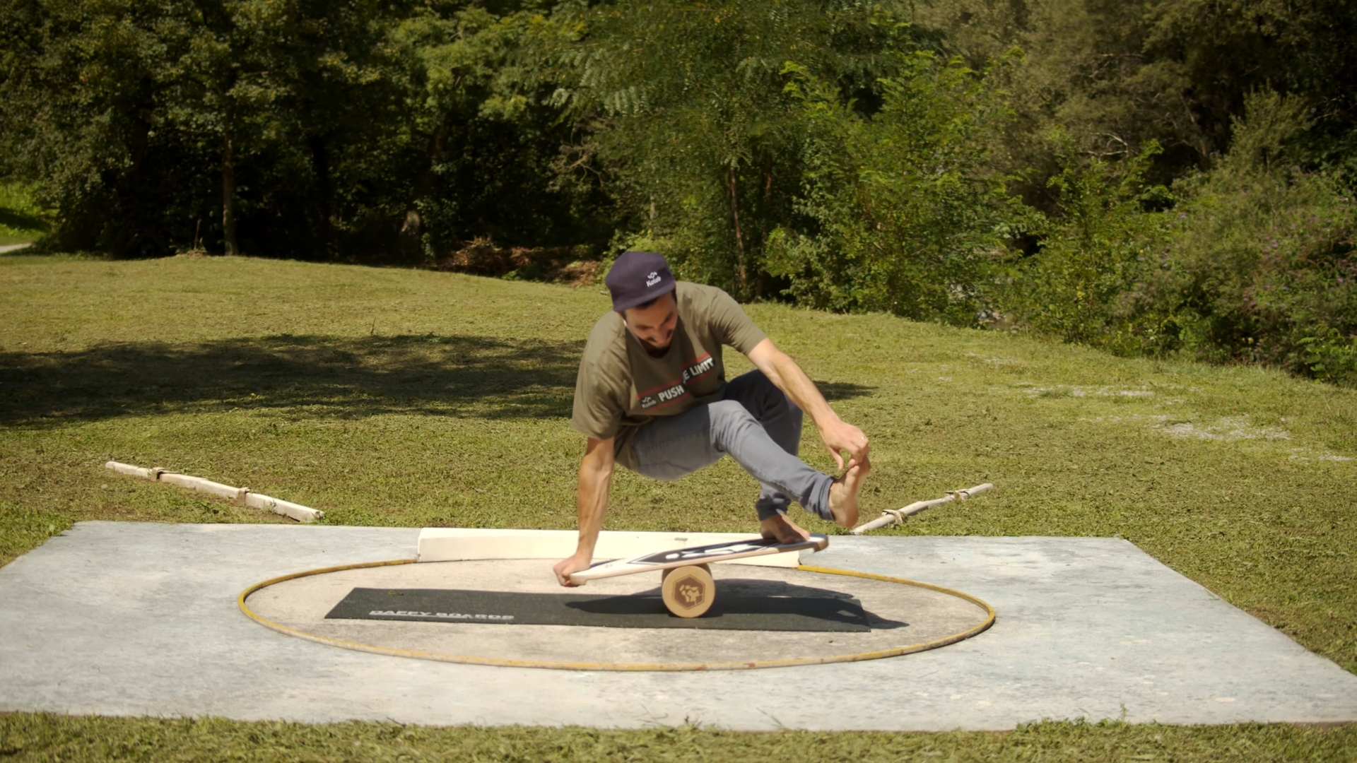 trick realizzato su balance board