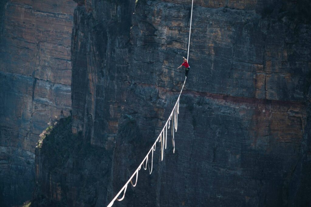 Longline su un canion